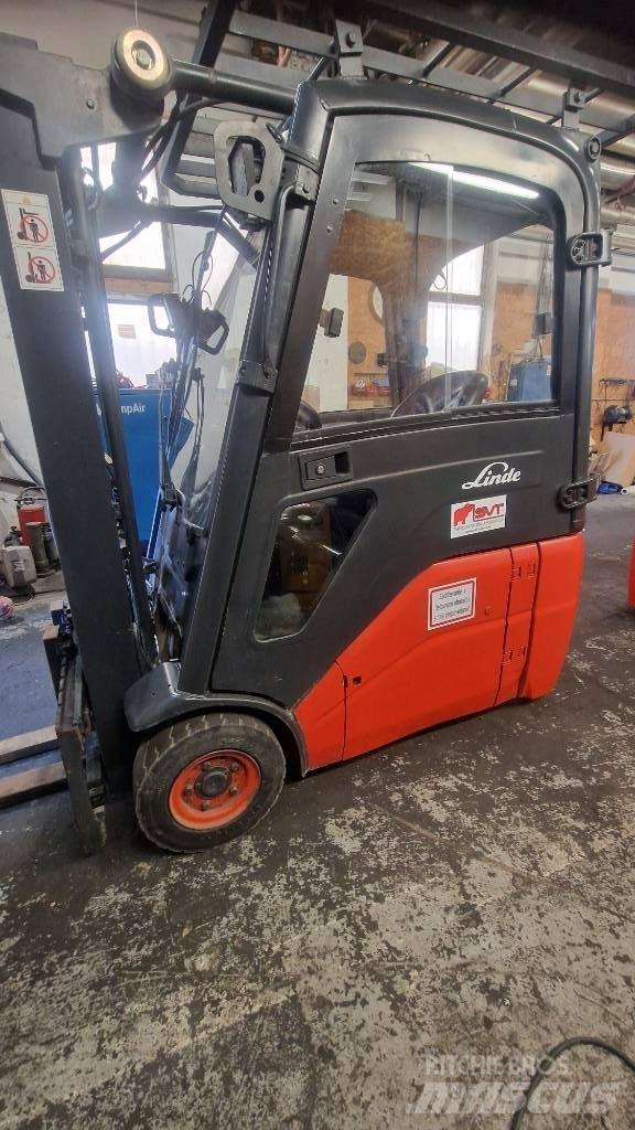 Linde E 16 El gaffeltrucks