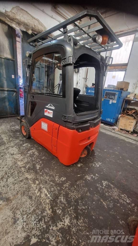 Linde E 16 El gaffeltrucks