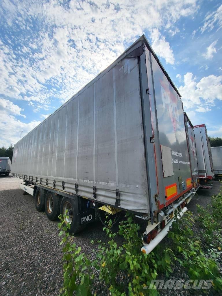 Krone CURTAIN NORDIC Semi-trailer med Gardinsider