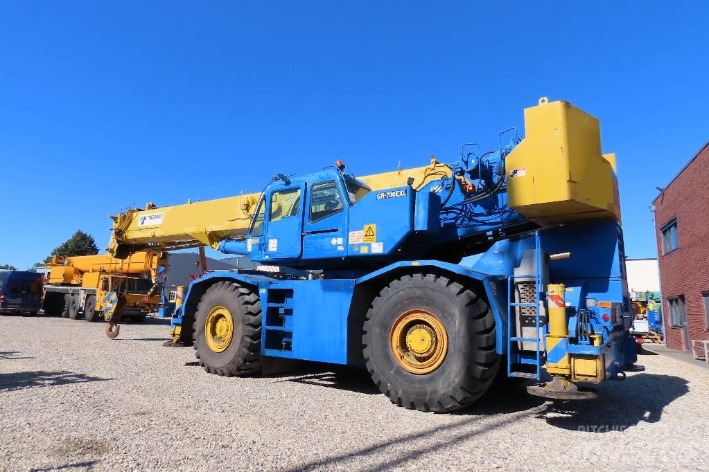 Tadano GR 700 EXL Kraner til hårdt terræn