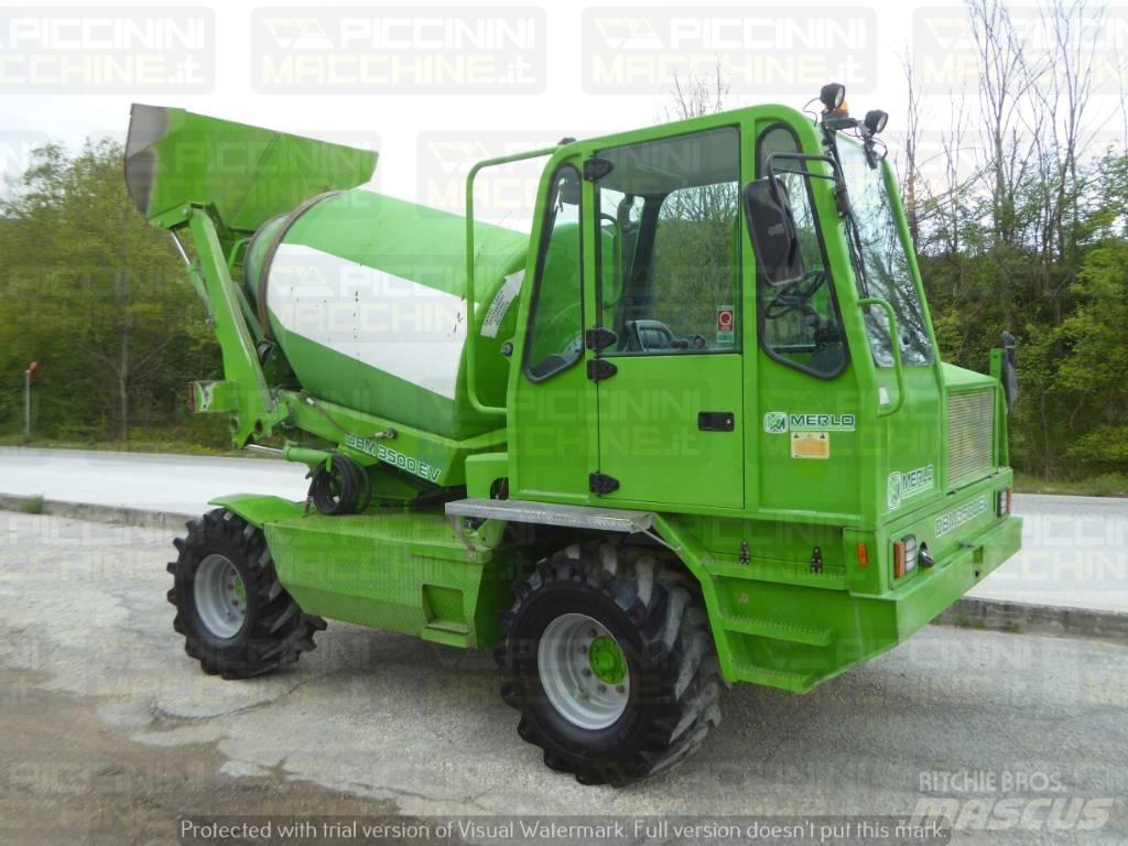 Merlo DBM3500EV Beton / mørtelblandere
