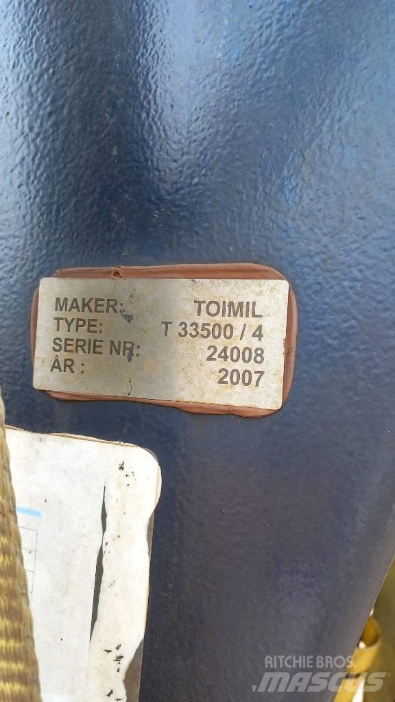 Toimil t33500/4 Lastbilmonterede kraner