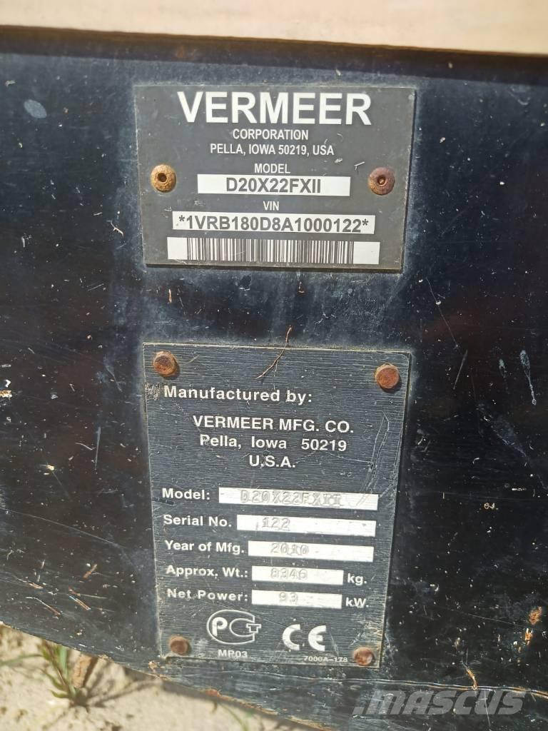 Vermeer 20x22SII Horisontal retningsbestemt boreudstyr