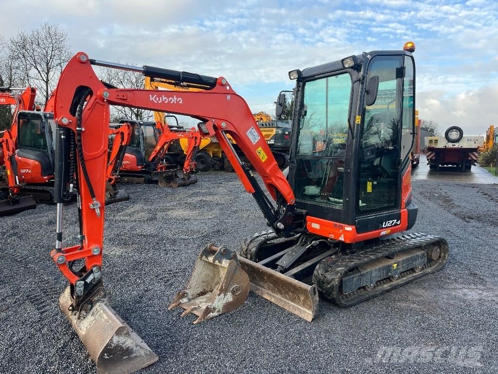 Kubota U 27-4 Minigravemaskiner