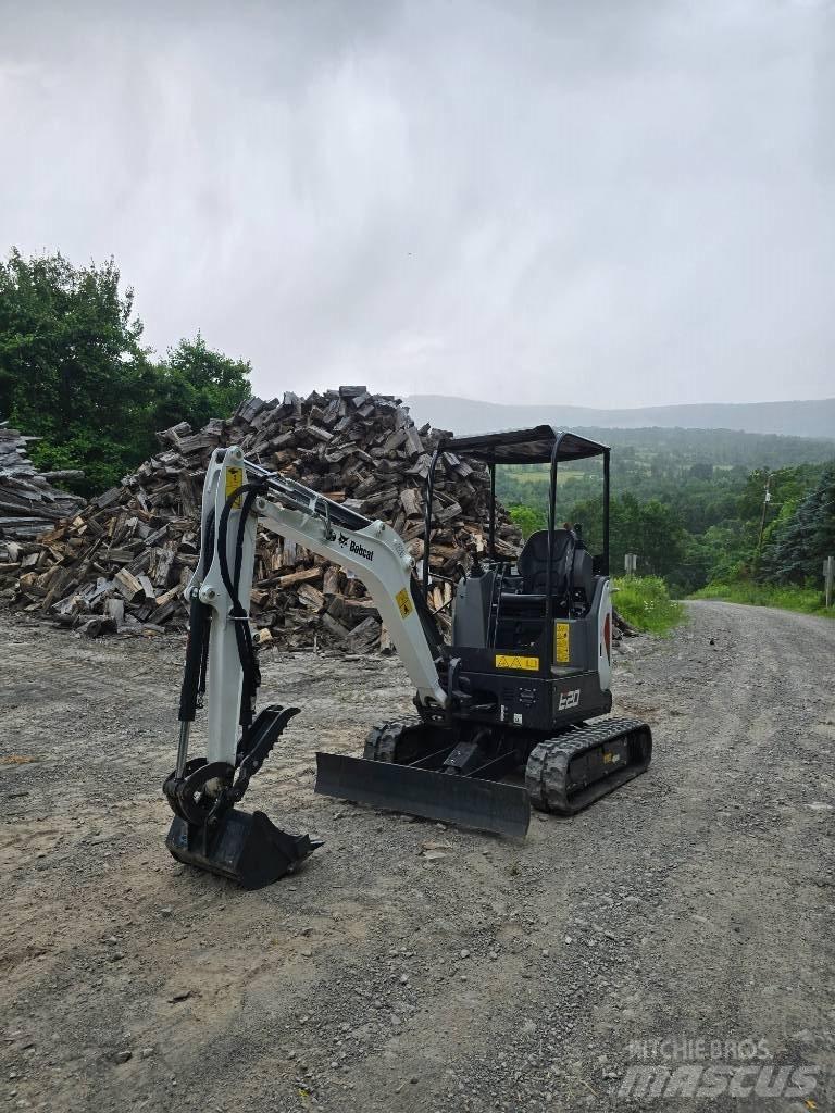 Bobcat E 20 Minigravemaskiner
