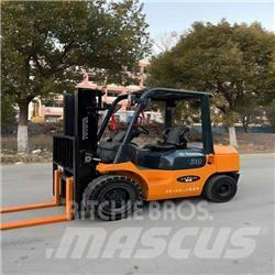 Toyota 7 FDN 30 Diesel gaffeltrucks