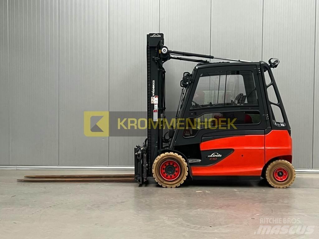 Linde E 50 HL El gaffeltrucks