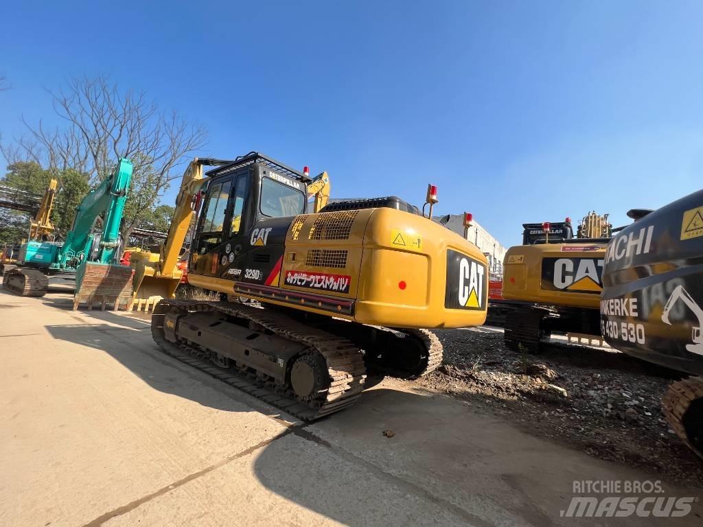 CAT 329D Gravemaskiner på larvebånd