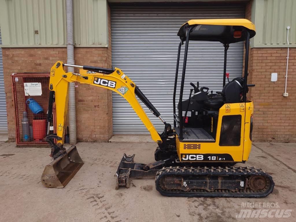 JCB 18 Z Minigravemaskiner