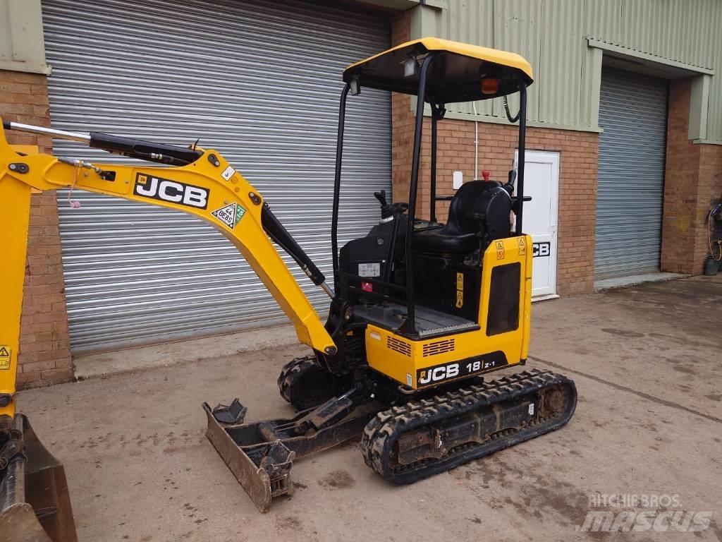 JCB 18 Z Minigravemaskiner