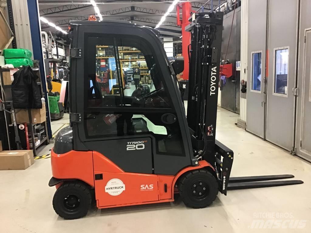 Toyota 8 FBMK 20 T El gaffeltrucks