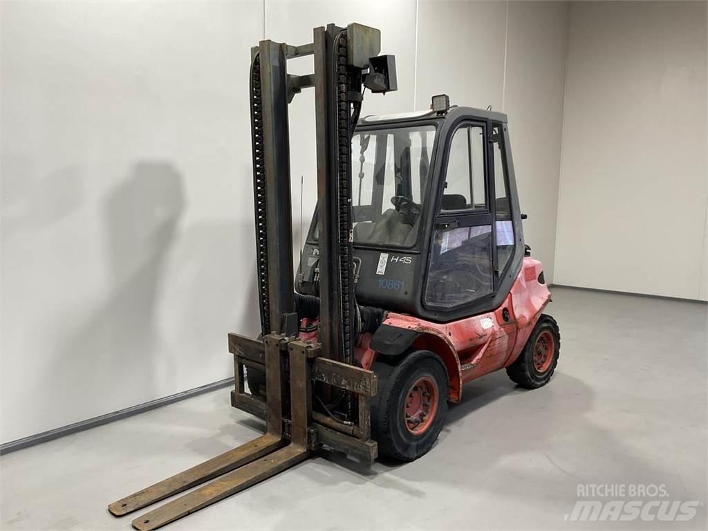 Linde H45D Diesel gaffeltrucks