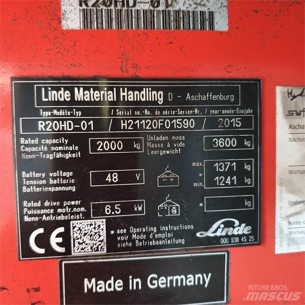 Linde R20HD Reachtruck