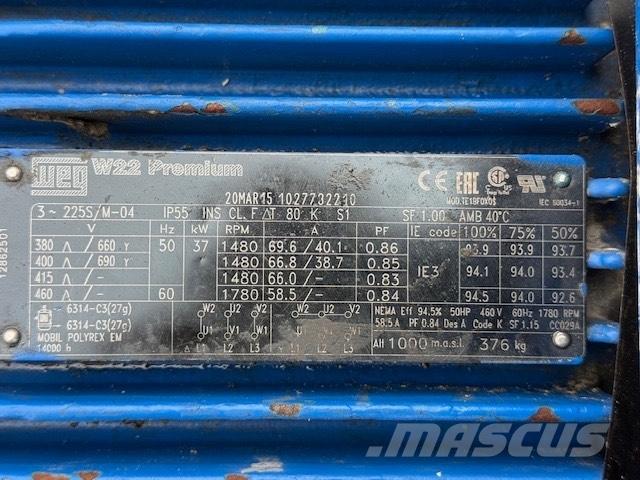 Bosch WEG 37 KW Rullebånd