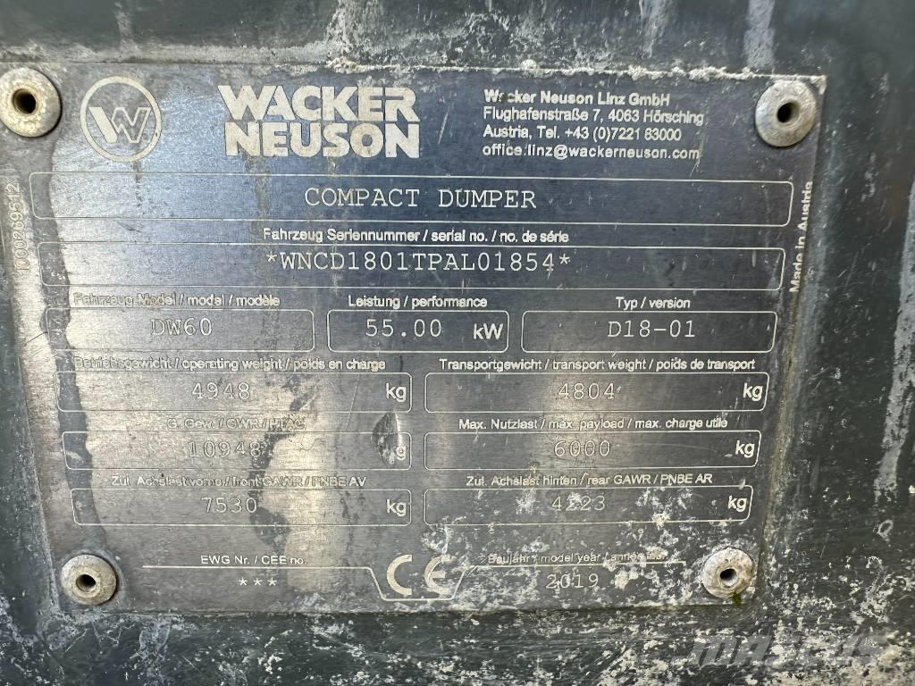 Wacker Neuson DW 60 Dumpere