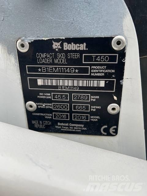 Bobcat T 450 Minilæsser - skridstyret
