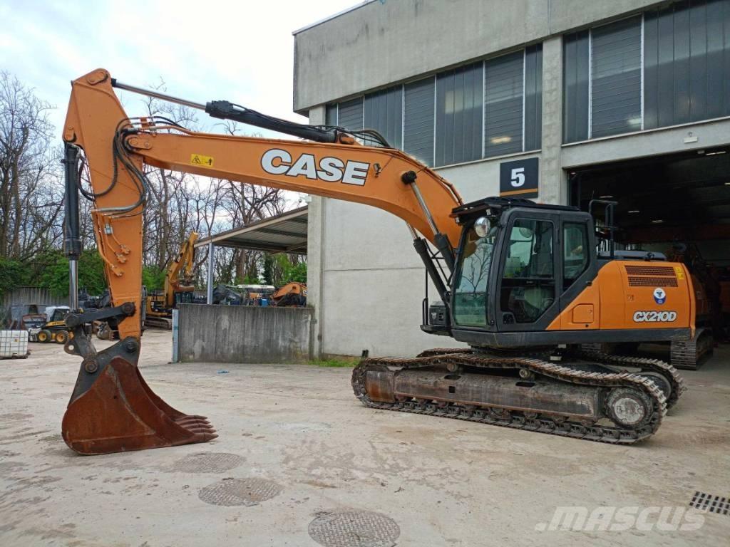CASE CX 210 D Gravemaskiner på larvebånd