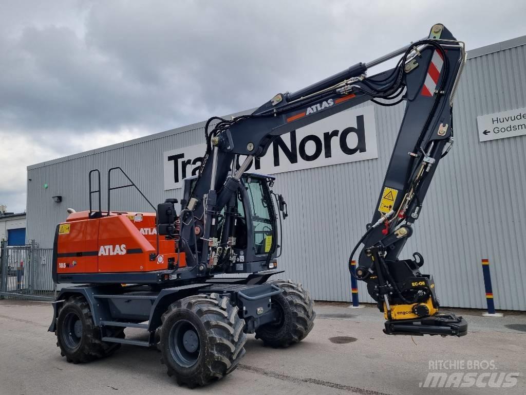 Atlas 185W blue Gravemaskiner på hjul