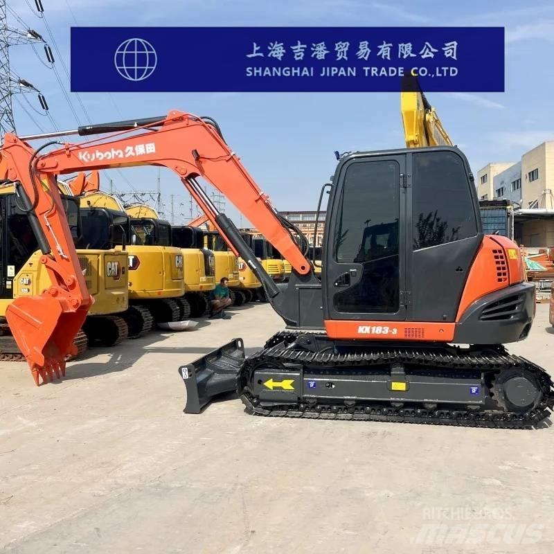 Kubota KX 183 Midi-gravemaskiner 7t - 12t