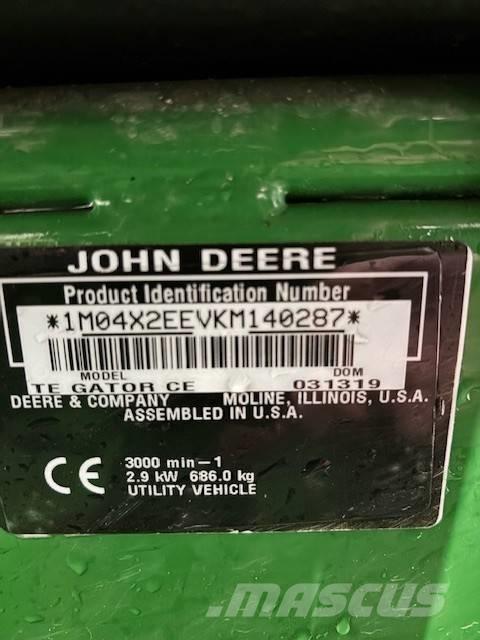 John Deere Gator TE Hjælpemaskiner