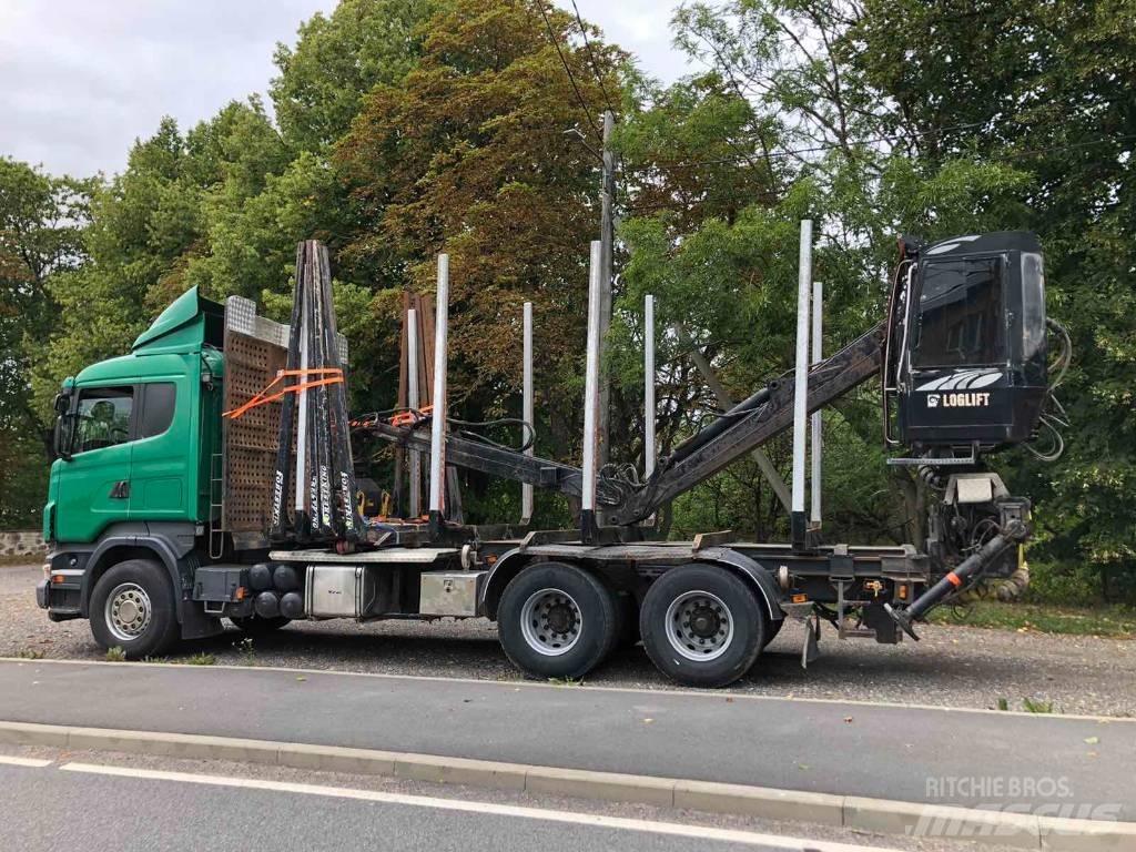 Scania R 480 Tømmertransport