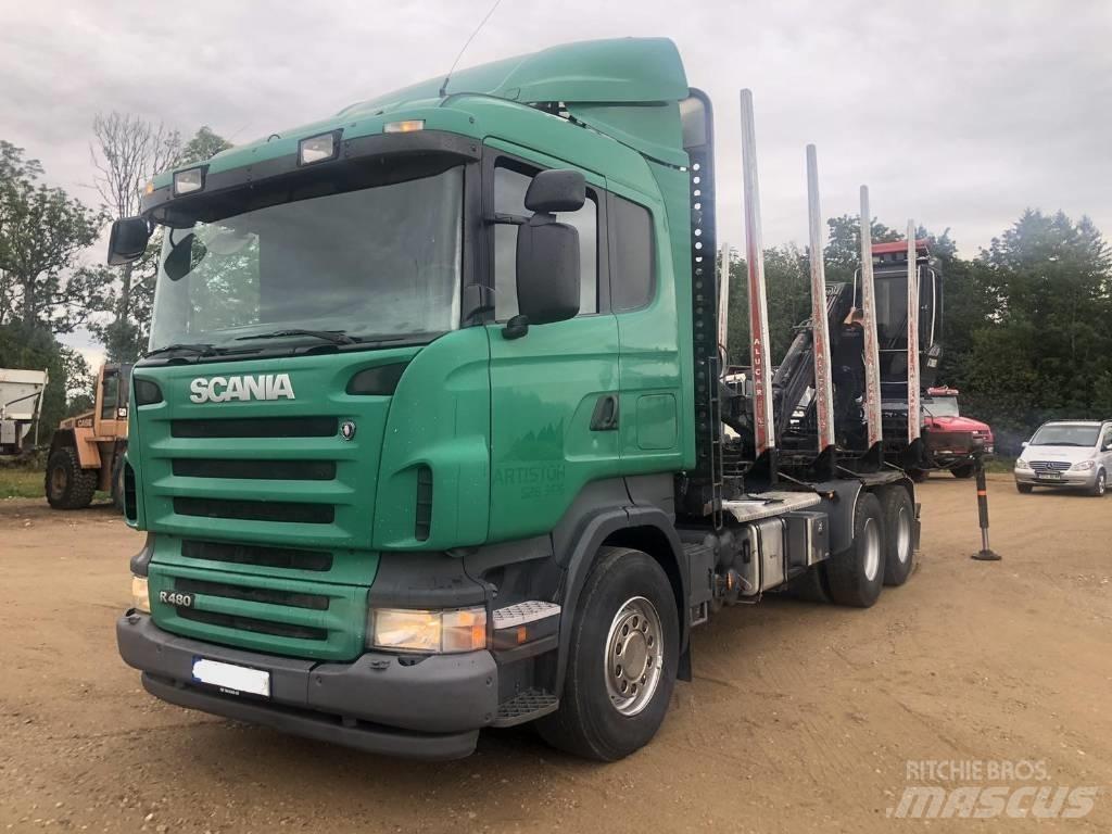 Scania R 480 Tømmertransport