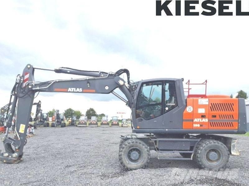 Atlas 190 W Gravemaskiner på hjul
