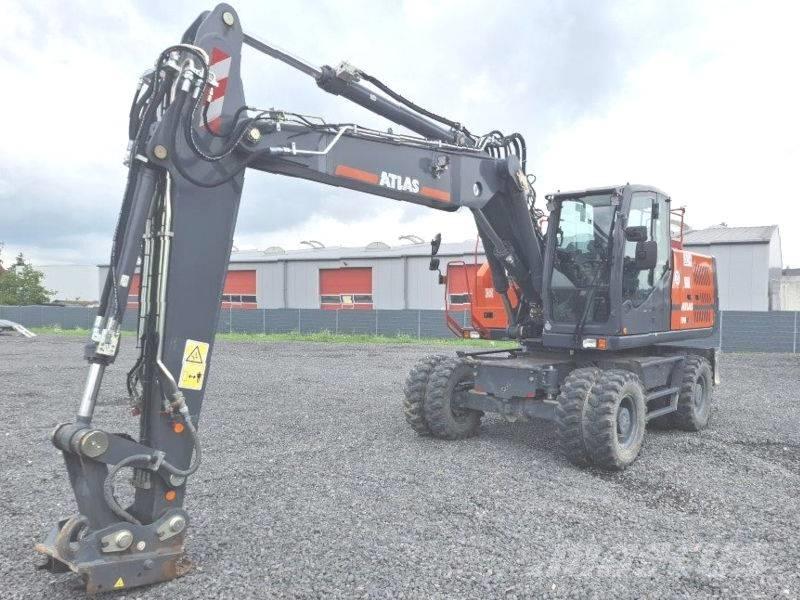 Atlas 190 W Gravemaskiner på hjul