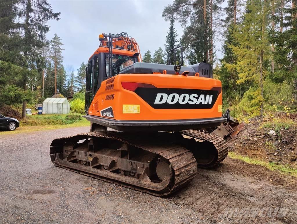 Doosan DX160 LC-5 Gravemaskiner på larvebånd