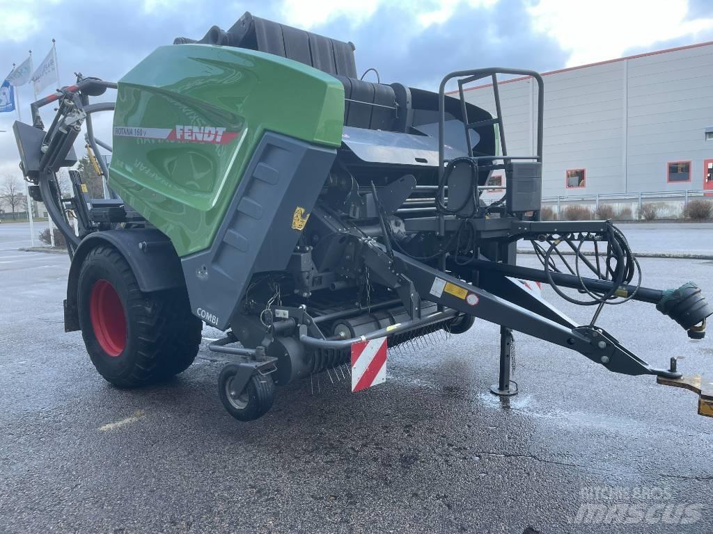 Fendt Rotana 160 V Rundballe-pressere
