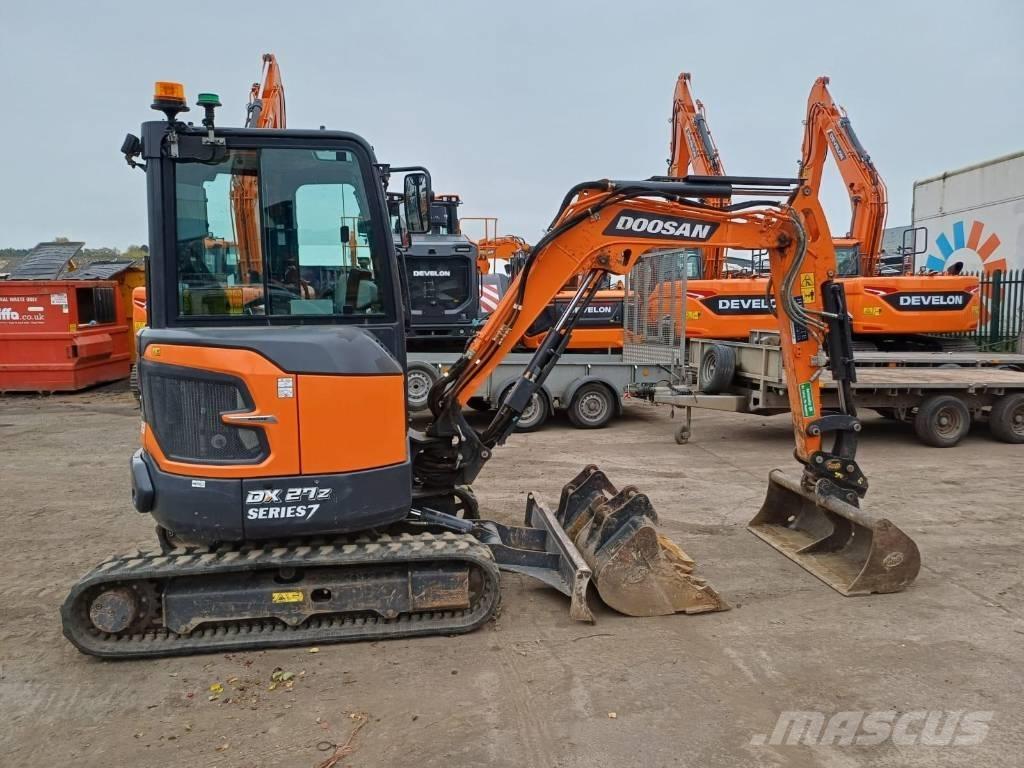 Doosan DX 27 Z - 7 Minigravemaskiner