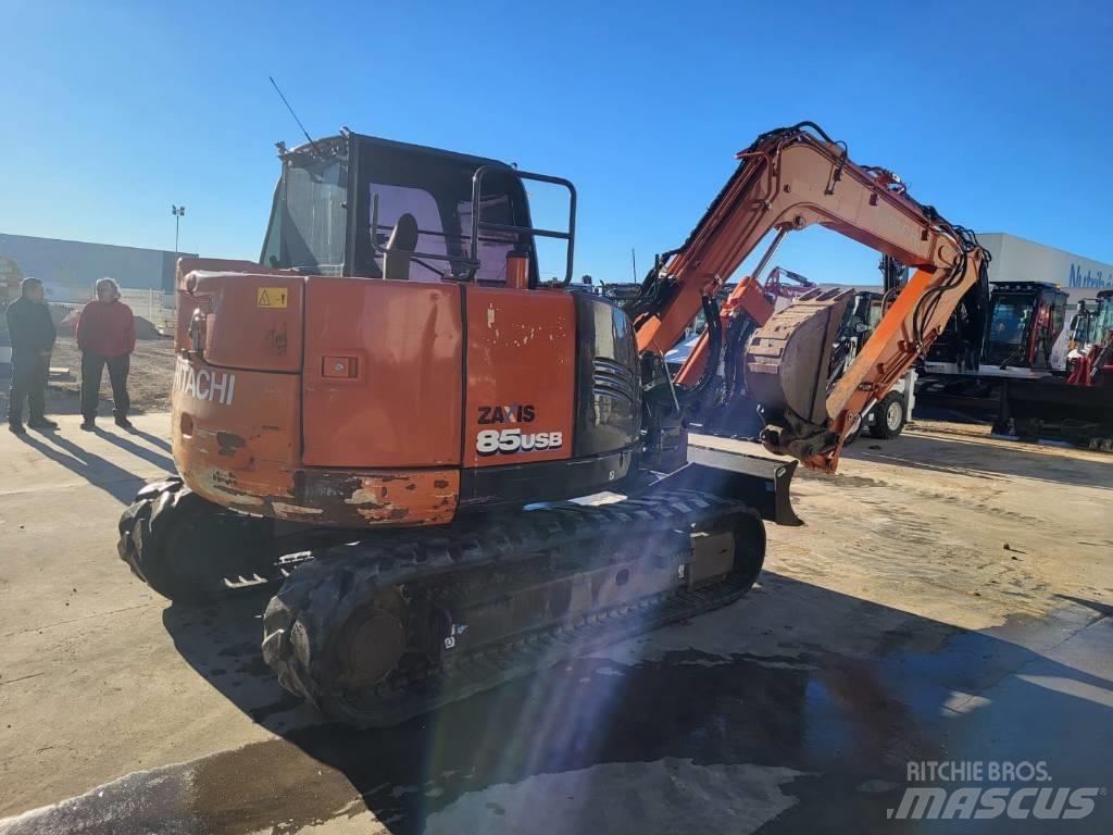 Hitachi ZX 85 US B-6 Midi-gravemaskiner 7t - 12t