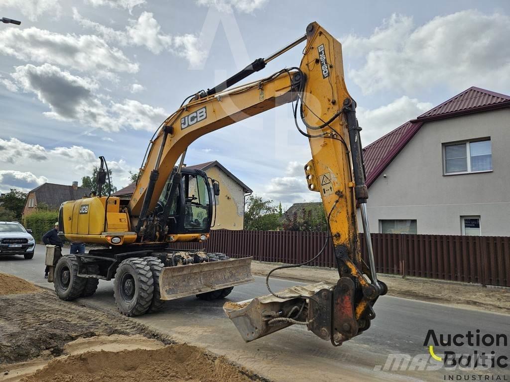JCB JS 160 W Gravemaskiner på hjul