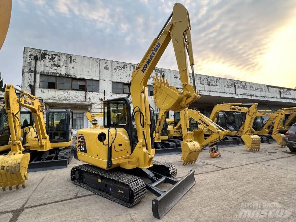 Komatsu PC56-7 Minigravemaskiner