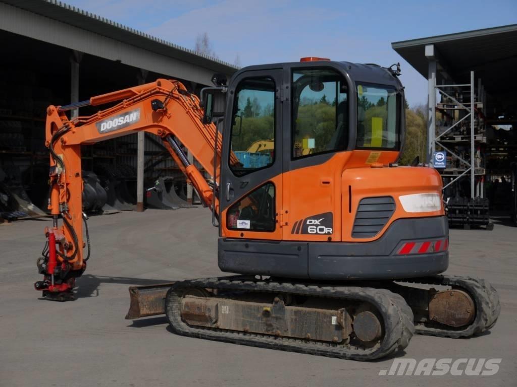 Doosan DX 60 R Minigravemaskiner