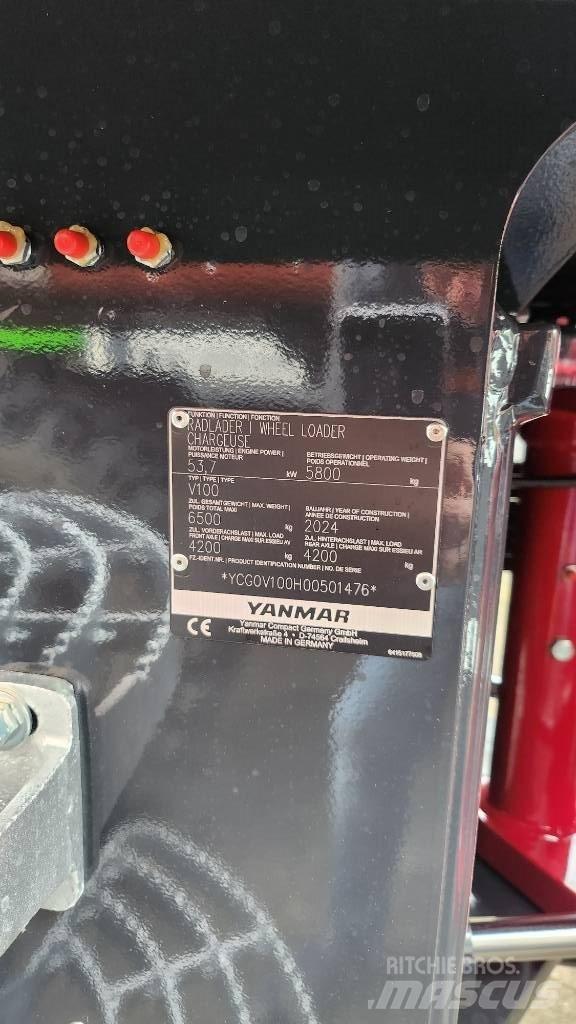 Yanmar V100/5 Læssemaskiner på hjul