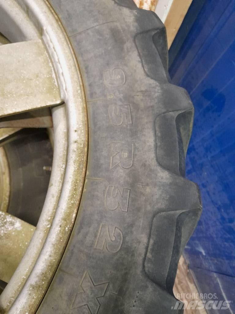 Michelin 9,5-32 Hjul, Dæk og Fælge