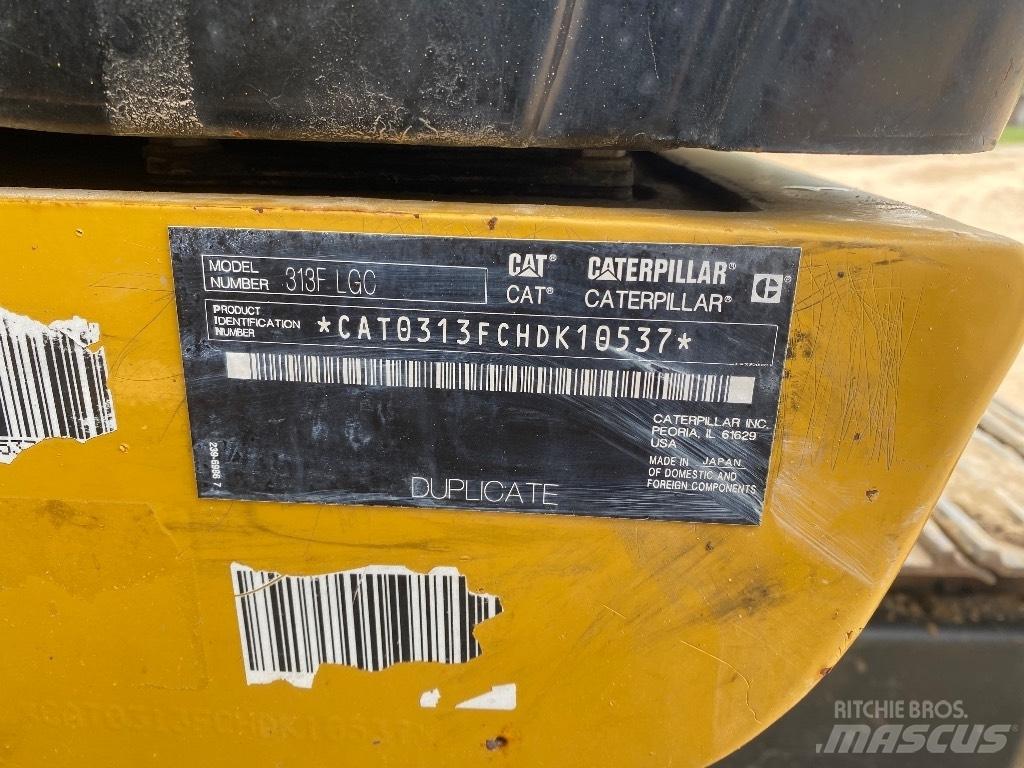 CAT 313 F LGC Gravemaskiner på larvebånd