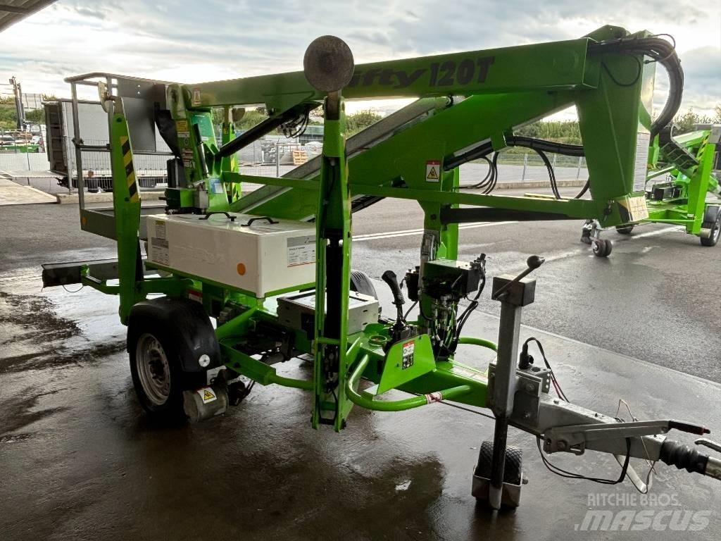 Niftylift 120 TET Trailermonterede lifte