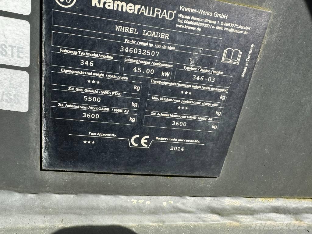 Kramer 750 Læssemaskiner på hjul