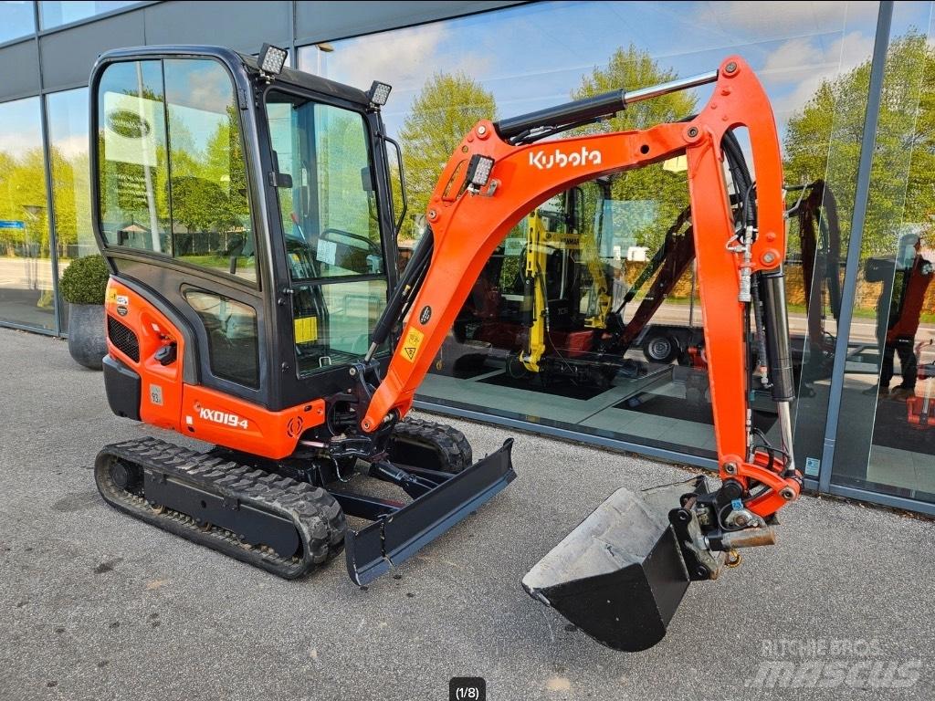Kubota KX 019-4 Minigravemaskiner