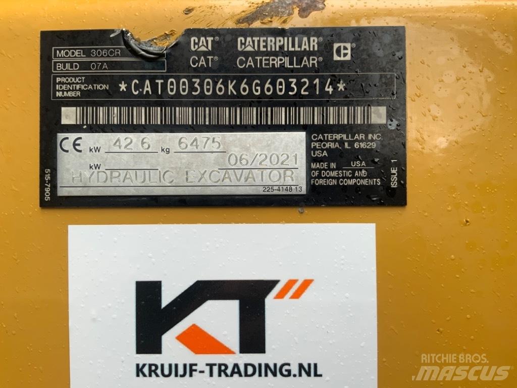 CAT erpillar 306 CR Minigravemaskiner