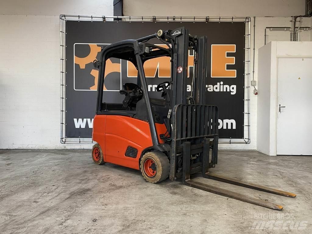 Linde E18PH-01 El gaffeltrucks