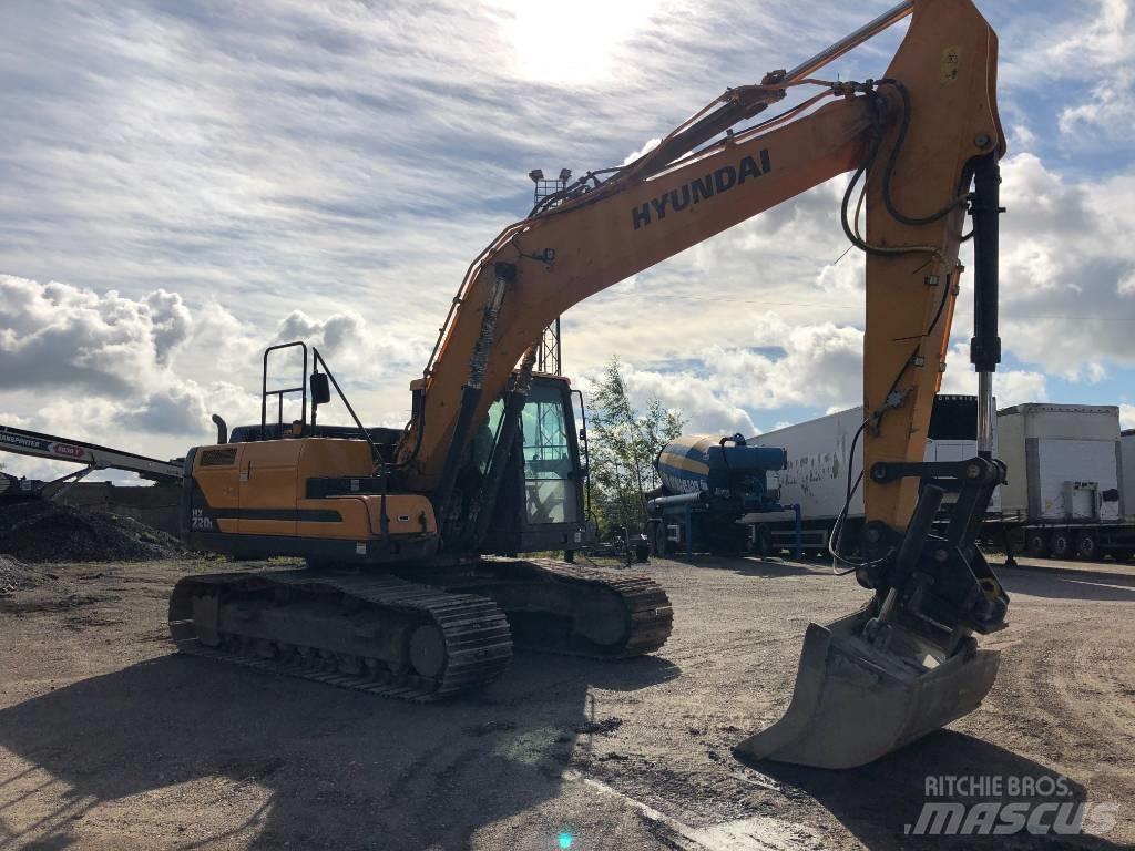 Hyundai HX 220 L Gravemaskiner på larvebånd