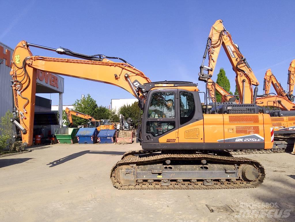 Doosan DX225LC-7 Gravemaskiner på larvebånd
