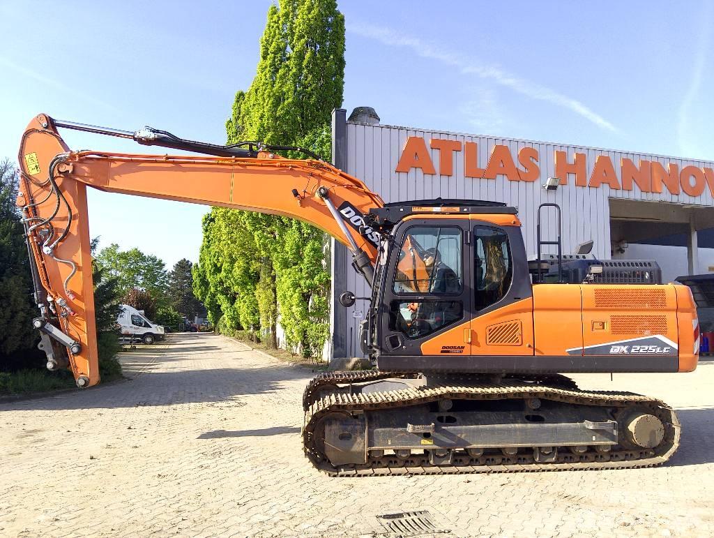 Doosan DX225LC-7 Gravemaskiner på larvebånd