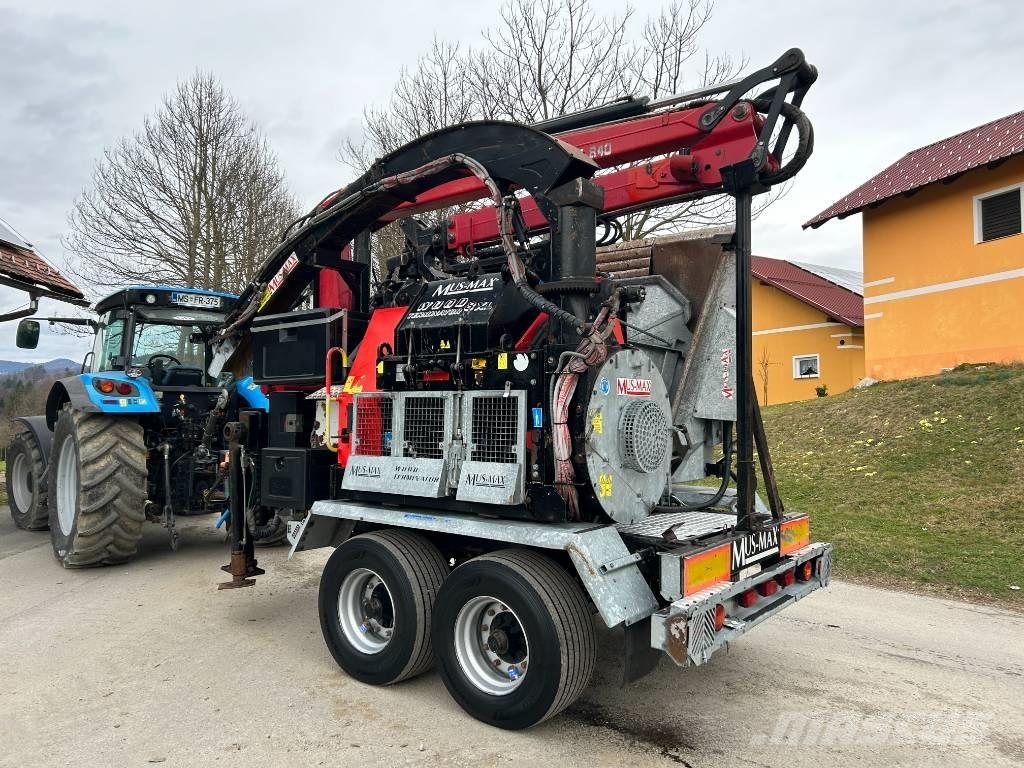 Mus-Max 8XL Brændekløvere og træskærere