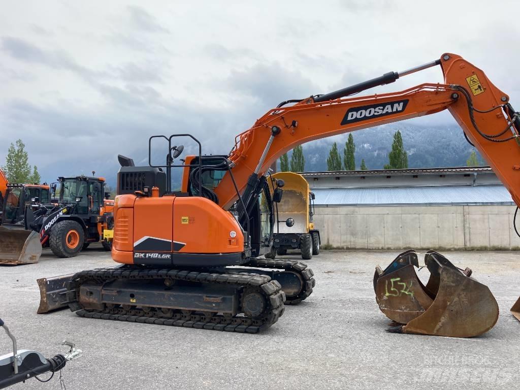 Doosan DX 140 LCR-7 Gravemaskiner på larvebånd