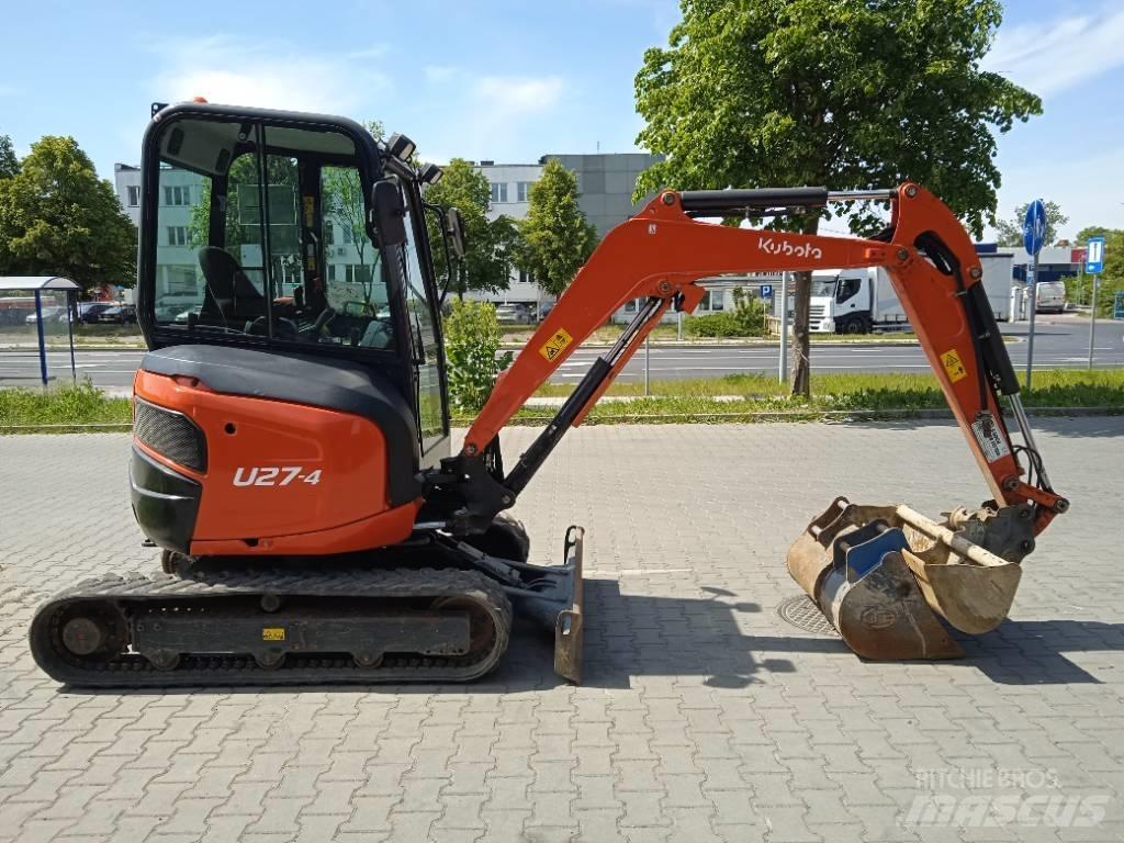 Kubota U 27-4 Minigravemaskiner