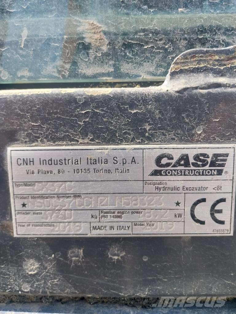 CASE CX 37 C Minigravemaskiner